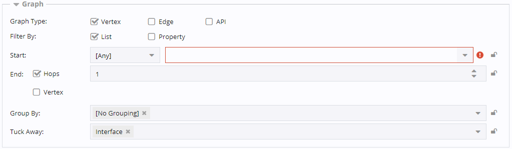 Form Graph settings