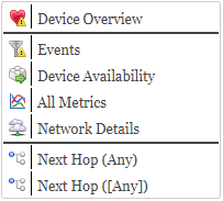 View Graph Context Menu