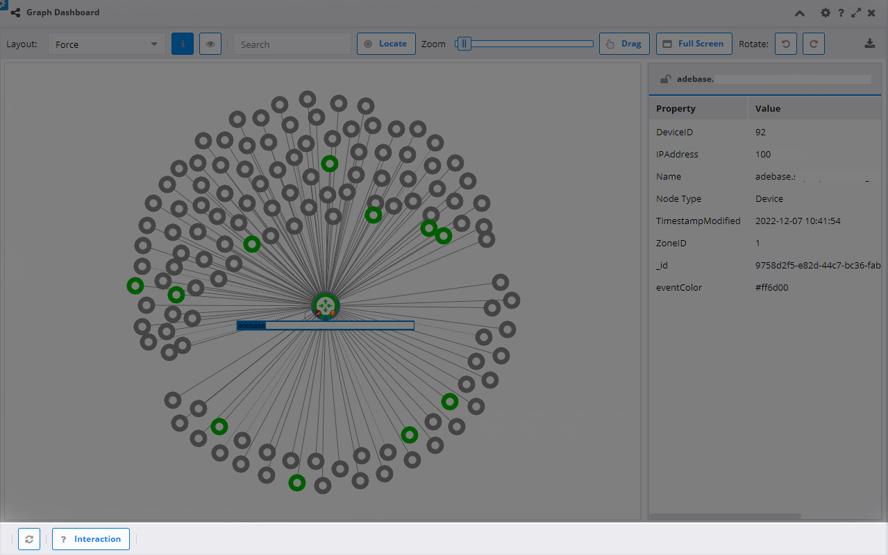 View Graph Footer