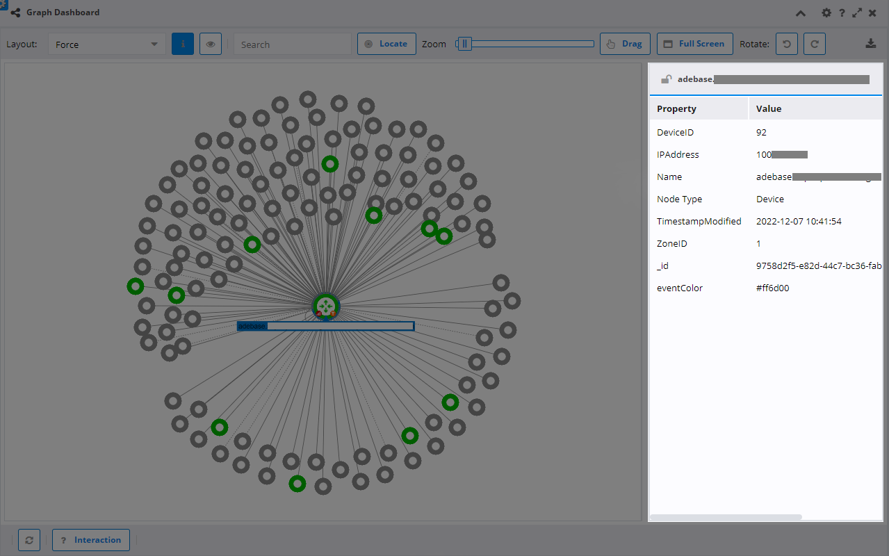 View Graph Information Pane